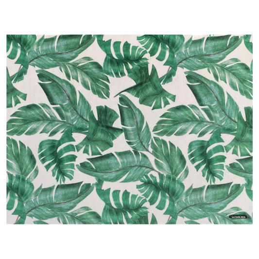 Individual de uso diario “hojas tropicales”